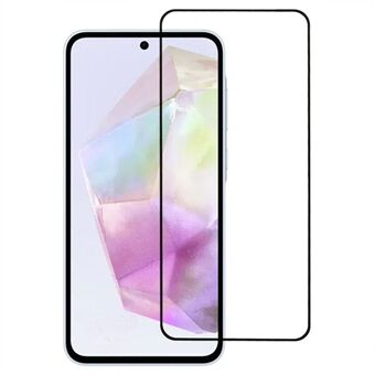 Til Samsung Galaxy A36 5G Skærmbeskytter Fuld Lim Silketrykning Hærdet Glas Film