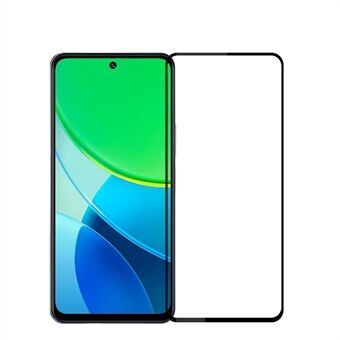 Til vivo Y19s 4G PINWUYO JK Series-2 Hærdet Glasfilm 9H Fuldskærmsbeskytter - Sort