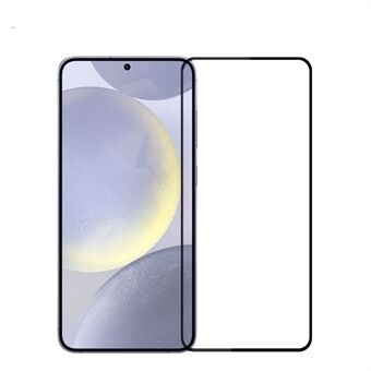 Til Samsung Galaxy S25 PINWUYO JK Series-2 Hærdet Glas Film 9H Fuld Skærmbeskytter - Sort