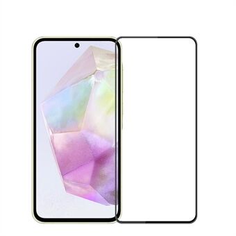 Til Samsung Galaxy A36 5G MOFI 9H 3D eksplosionssikret buet skærm hærdet glasfilm - Sort