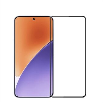 Til Xiaomi 15 Hærdet Glas Film PINWUYO Eksplosionssikret 9H 3D Fuld Skærmbeskytter - Sort