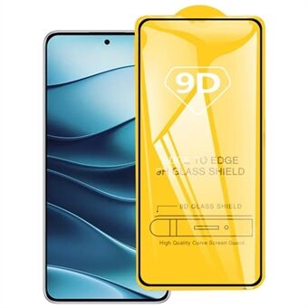 Til Xiaomi Redmi Note 14 4G Skærmbeskytter 9D Side Lim Fuld Dækkende Hærdet Glas Film