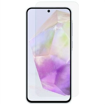 Til Samsung Galaxy A56 5G / A36 5G Høj Aluminium-Silikone Glas Skærmbeskytter 2.5D Arc Kant