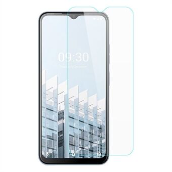 Til Tecno Pop 6 Pro 4G Ultratynd 0,3 mm Arc Edge Screen Protector Anti-ridse HD Klart hærdet glas beskyttelsesfilm