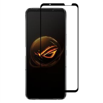 RURIHAI For Asus ROG Phone 7 Pro High Aluminium-silicium Glas Phone Screen Protector Fuld lim Sekundær hærdende film