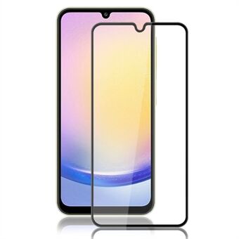 MOCOLO Til Samsung Galaxy A25 5G (Global) (161,0 x 76,5 x 8,3mm) Fuld Skærmbeskytter HD Klar Silketryk Hærdet Glas Film - Sort