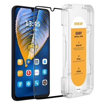 ENKAY HAT PRINCE For Samsung Galaxy A33 5G / A32 4G (EU Version) Høj Aluminiums-silikon Glas Skærmbeskytter