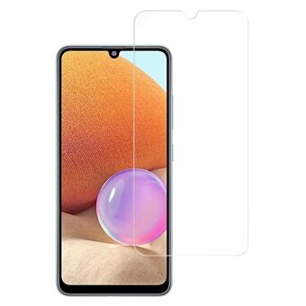 AMORUS til Samsung Galaxy A32 4G (EU-version) Berøringsfølsom skærmbeskytter Slidfast 2.5D Arc Edge High Aluminium-silicium HD glasfilm