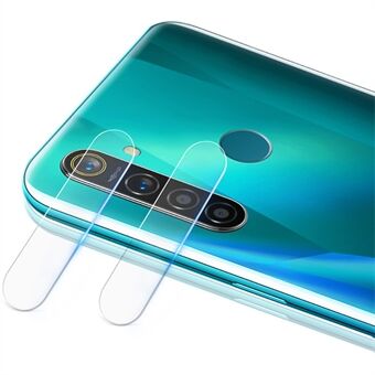 IMAK 2stk/pakke klare glas kameralinsefilm til OPPO Realme 5 Pro / Realme Q