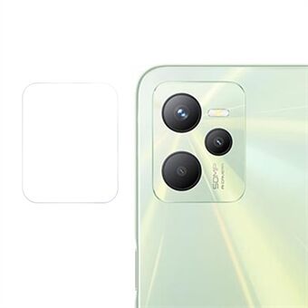 Til Realme C35 Glat ridsefast HD hærdet glas gennemsigtigt bagside kamera linse beskyttelsesfilm