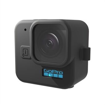 Til GoPro Hero 11 sort minikamera Støvtæt silikonecover Anti-ridsebeskyttende etui