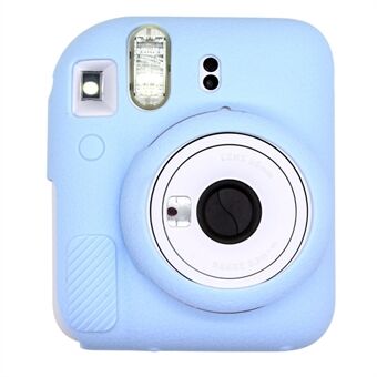 Til Fujifilm Instax Mini 12 Kameraetui Litchi Tekstur Silikone Beskyttelsescover