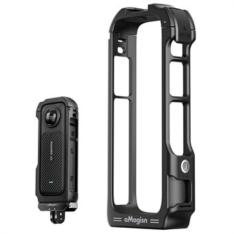 AMAGISN Til Insta360 X4 Quick-Release Frame Cage PC Beskyttende Etui Kamera Tilbehør