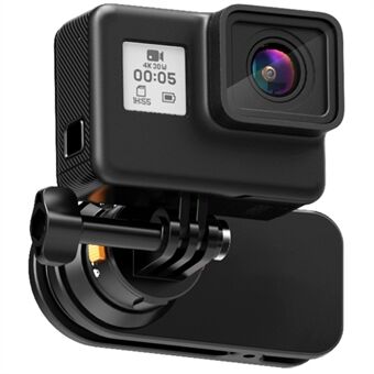 Gp-039 Klik til Rygsæk Kamerabeslag med Magnetisk Quick Release Holder til GoPro