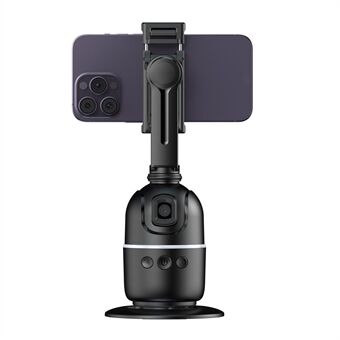 P03 Smart AI Følg Gimbal Ansigtssporing Telefonholder Desktop Fri Rotation Fotografering Stabilizator