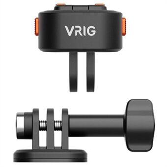 Til Gopro Action Camera Aluminiumlegering+PC Magnetisk Hurtigudløsningsadapter + Base