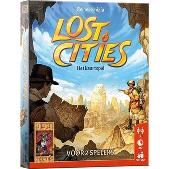 Kortspil Lost Cities 12,3 cm pap 61 dele