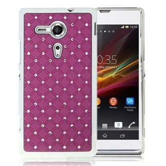 Bling Bling M Chrome Sider Xperia SP (Lilla)