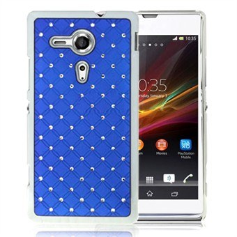 Bling Bling M Chrome Sider Xperia SP (Blå)